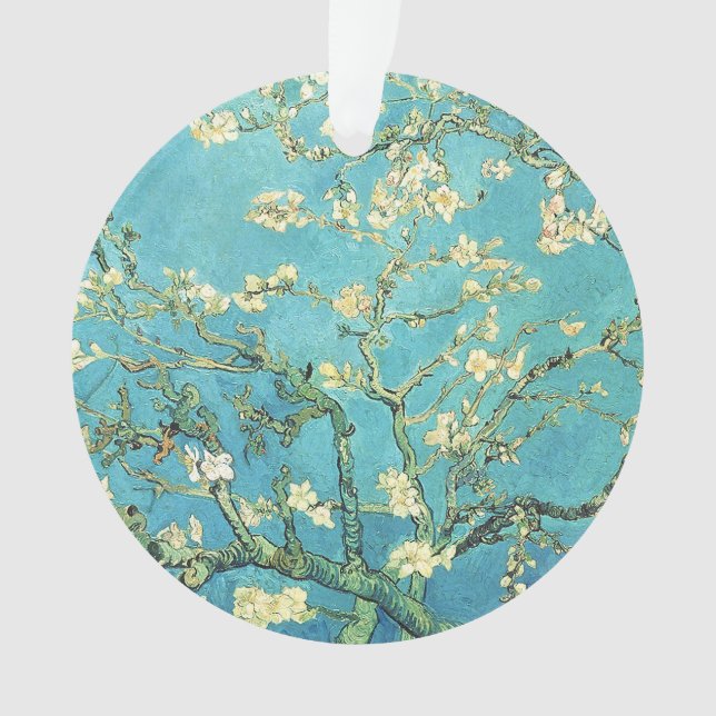 Vincent van Gogh Blossomong Almond Tree      Ornament (Front)