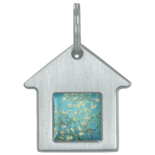 Vincent van Gogh Blossomong Almond Tree Pet ID Tag