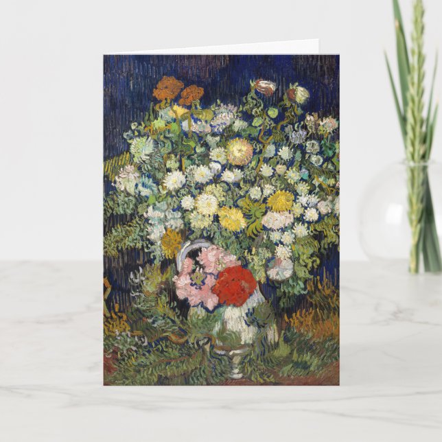 Vincent van Gogh - Bouquet of Flowers in a Vase Card (Front)
