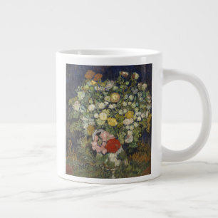 Vincent Van Gogh Bouquet of Flowers in a Vase Large Coffee Mug