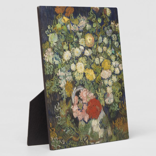 Vincent van Gogh Bouquet of Flowers in a Vase Plaque (Side)