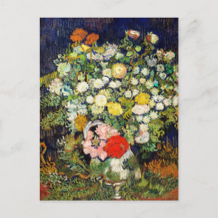 Vincent van Gogh Bouquet of Flowers Painting  Postcard