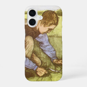 Vincent van Gogh - Boy Cutting Grass with Sickle iPhone 16 Case