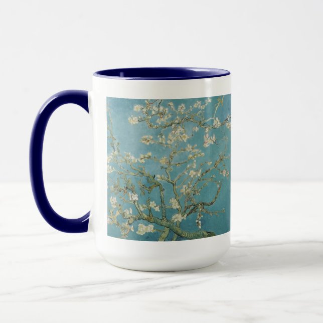 Vincent Van Gogh Branches of Almond Tree Mug (Left)
