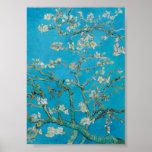 Vincent Van Gogh - Branches with Almond Blossom Poster<br><div class="desc">Vincent Van Gogh - Branches with Almond Blossom,  1890. Famous art painting.</div>