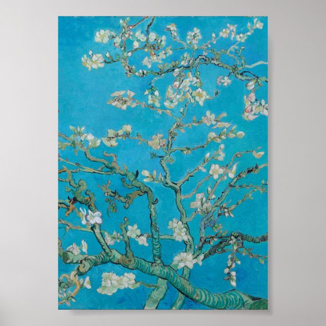 Vincent Van Gogh - Branches with Almond Blossom Poster (Front)