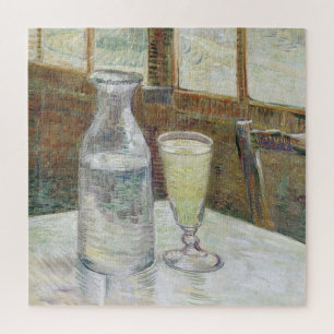 Vincent Van Gogh Cafe Table with Absinthe Jigsaw Puzzle