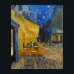 Vincent van Gogh - Cafe Terrace at Night Acrylic Print<br><div class="desc">Cafe Terrace on the Place du Forum at Night - Vincent van Gogh,  1888</div>