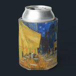 Vincent van Gogh - Cafe Terrace at Night Can Cooler<br><div class="desc">Cafe Terrace on the Place du Forum at Night - Vincent van Gogh,  1888</div>