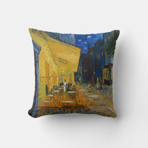 Vincent van Gogh - Cafe Terrace at Night Cushion