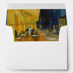 Vincent van Gogh - Cafe Terrace at Night Envelope