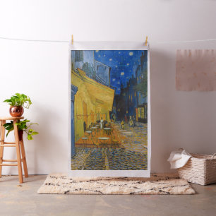 Vincent van Gogh - Cafe Terrace at Night Fabric