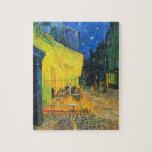 Vincent Van Gogh Cafe Terrace At Night Fine Art Jigsaw Puzzle<br><div class="desc">Vincent Van Gogh Cafe Terrace At Night Fine Art Jigsaw Puzzle.</div>