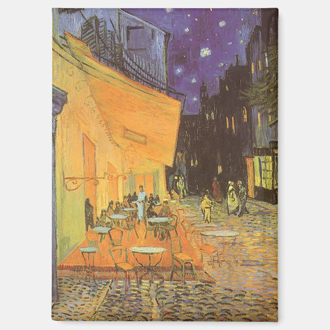 Vincent van Gogh - Cafe Terrace at Night Magnet (Front)