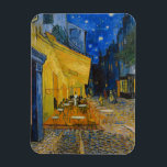 Vincent van Gogh - Cafe Terrace at Night Magnet<br><div class="desc">Cafe Terrace on the Place du Forum at Night - Vincent van Gogh,  1888</div>