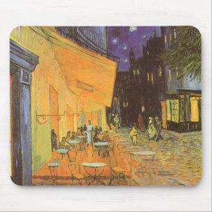 Vincent van Gogh - Cafe Terrace at Night Mouse Pad