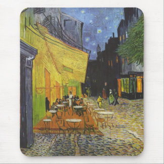 Vincent Van Gogh - Cafe Terrace at Night Mouse Pad