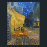 Vincent van Gogh - Cafe Terrace at Night Notebook<br><div class="desc">Cafe Terrace on the Place du Forum at Night - Vincent van Gogh,  1888</div>