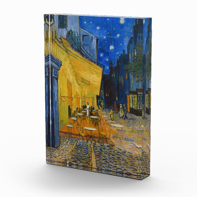 Vincent van Gogh - Cafe Terrace at Night Photo Block (Right)
