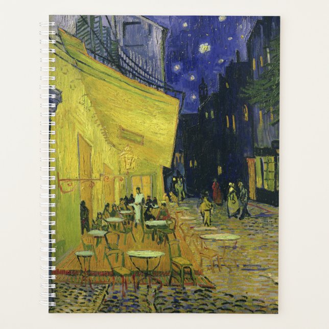 Vincent van Gogh - Cafe Terrace at Night Planner (Front)