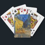 Vincent van Gogh - Cafe Terrace at Night Playing Cards<br><div class="desc">Cafe Terrace on the Place du Forum at Night - Vincent van Gogh,  1888</div>