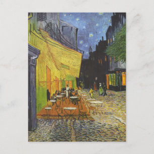 Vincent Van Gogh - Cafe Terrace at Night Postcard