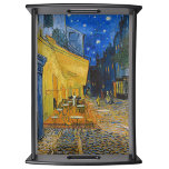Vincent van Gogh - Cafe Terrace at Night Serving Tray<br><div class="desc">Cafe Terrace on the Place du Forum at Night - Vincent van Gogh,  1888</div>