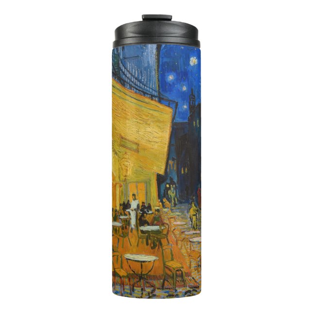 Vincent van Gogh - Cafe Terrace at Night Thermal Tumbler (Front)