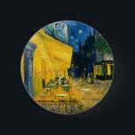 Vincent van Gogh | Cafe Terrace, Place du Forum 6 Cm Round Badge<br><div class="desc">Cafe Terrace,  Place du Forum,  Arles,  1888 (oil on canvas) Gogh,  Vincent van (1853-90) BBC192281 Cafe Terrace,  Place du Forum,  Arles,  1888 (oil on canvas),  Gogh,  Vincent van (1853-90) / Rijksmuseum Kroller-Muller,  Otterlo,  Netherlands / The Bridgeman Art Library</div>