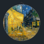 Vincent van Gogh | Cafe Terrace, Place du Forum Dartboard<br><div class="desc">Cafe Terrace,  Place du Forum,  Arles,  1888 (oil on canvas) Gogh,  Vincent van (1853-90) BBC192281 Cafe Terrace,  Place du Forum,  Arles,  1888 (oil on canvas),  Gogh,  Vincent van (1853-90) / Rijksmuseum Kroller-Muller,  Otterlo,  Netherlands / The Bridgeman Art Library</div>