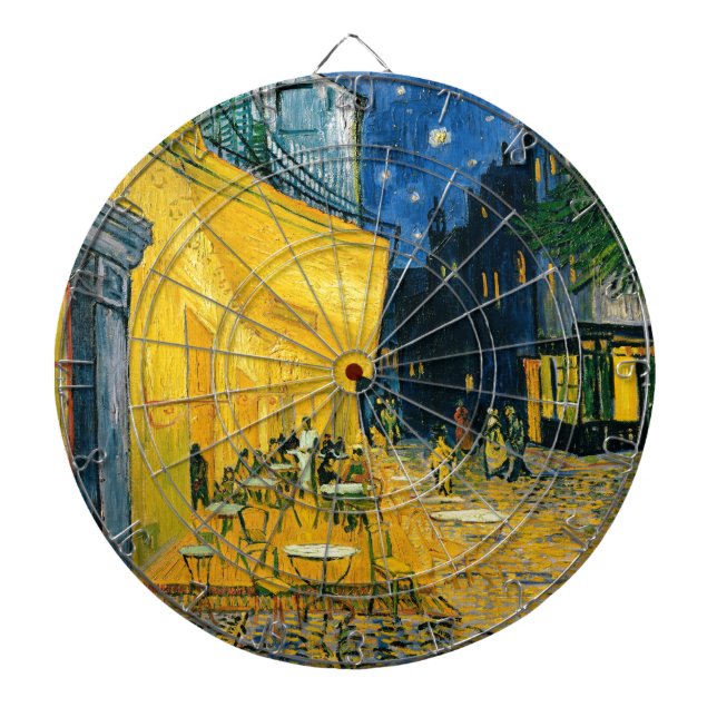 Vincent van Gogh | Cafe Terrace, Place du Forum Dartboard (Front)