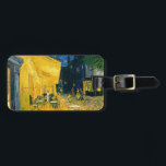 Vincent van Gogh | Cafe Terrace, Place du Forum Luggage Tag<br><div class="desc">Cafe Terrace,  Place du Forum,  Arles,  1888 (oil on canvas) Gogh,  Vincent van (1853-90) BBC192281 Cafe Terrace,  Place du Forum,  Arles,  1888 (oil on canvas),  Gogh,  Vincent van (1853-90) / Rijksmuseum Kroller-Muller,  Otterlo,  Netherlands / The Bridgeman Art Library</div>