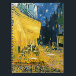 Vincent van Gogh | Cafe Terrace, Place du Forum Notebook<br><div class="desc">Cafe Terrace,  Place du Forum,  Arles,  1888 (oil on canvas) Gogh,  Vincent van (1853-90) BBC192281 Cafe Terrace,  Place du Forum,  Arles,  1888 (oil on canvas),  Gogh,  Vincent van (1853-90) / Rijksmuseum Kroller-Muller,  Otterlo,  Netherlands / The Bridgeman Art Library</div>