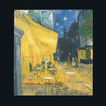 Vincent van Gogh | Cafe Terrace, Place du Forum Notepad<br><div class="desc">Cafe Terrace,  Place du Forum,  Arles,  1888 (oil on canvas) Gogh,  Vincent van (1853-90) BBC192281 Cafe Terrace,  Place du Forum,  Arles,  1888 (oil on canvas),  Gogh,  Vincent van (1853-90) / Rijksmuseum Kroller-Muller,  Otterlo,  Netherlands / The Bridgeman Art Library</div>