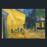 Vincent van Gogh | Cafe Terrace, Place du Forum Placemat<br><div class="desc">Cafe Terrace,  Place du Forum,  Arles,  1888 (oil on canvas) Gogh,  Vincent van (1853-90) BBC192281 Cafe Terrace,  Place du Forum,  Arles,  1888 (oil on canvas),  Gogh,  Vincent van (1853-90) / Rijksmuseum Kroller-Muller,  Otterlo,  Netherlands / The Bridgeman Art Library</div>