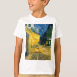 Vincent van Gogh | Cafe Terrace, Place du Forum T-Shirt<br><div class="desc">Cafe Terrace,  Place du Forum,  Arles,  1888 (oil on canvas) Gogh,  Vincent van (1853-90) BBC192281 Cafe Terrace,  Place du Forum,  Arles,  1888 (oil on canvas),  Gogh,  Vincent van (1853-90) / Rijksmuseum Kroller-Muller,  Otterlo,  Netherlands / The Bridgeman Art Library</div>