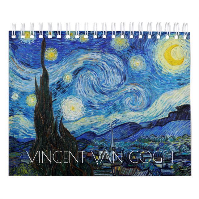 VINCENT VAN GOGH  CALENDAR (Cover)