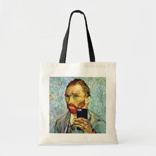 Vincent Van Gogh Cellphone Selfie Self Portrait Tote Bag