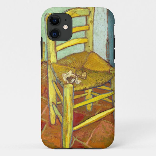 Vincent Van Gogh Chair with Pipe Case-Mate iPhone Case (Back)