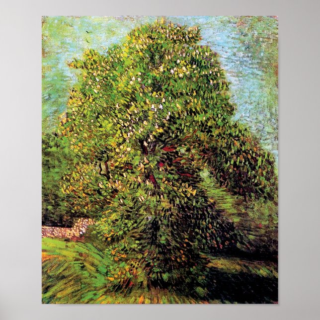Vincent Van Gogh - Chestnut Tree In Blossom Poster (Front)
