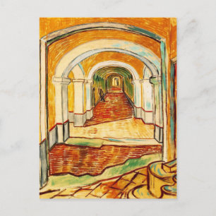 Vincent van Gogh Corridor in the Assylum Postcard
