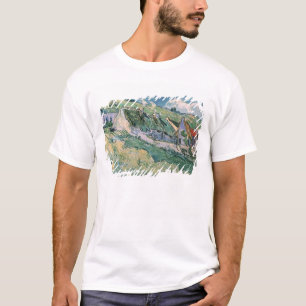 Vincent van Gogh Cottages at Auvers-sur-Oise T-Shirt