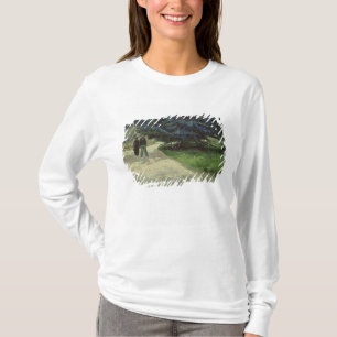 Vincent van Gogh Couple in the Park, Arles, 1888 T-Shirt