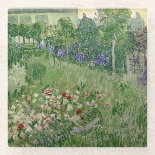 Vincent van Gogh Daubigny's garden, 1890 Glass Coaster