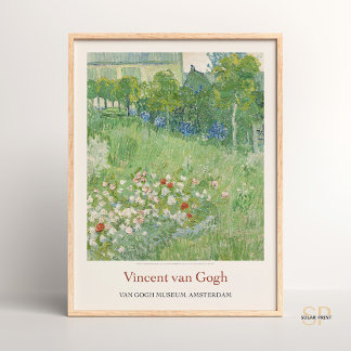 Vincent van Gogh Daubigny's Garden Art Print Retro