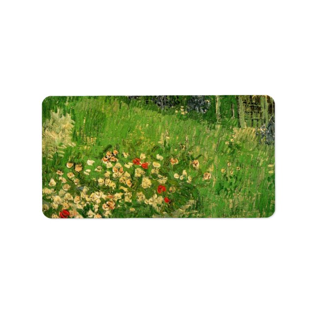Vincent van Gogh - Daubigny's Garden Label (Front)