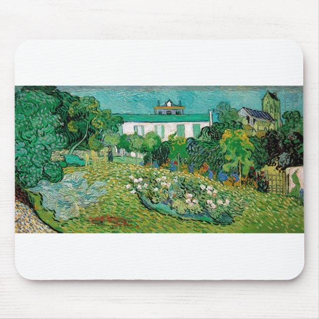Vincent Van Gogh, Daubigny's Garden Mouse Pad (Front)