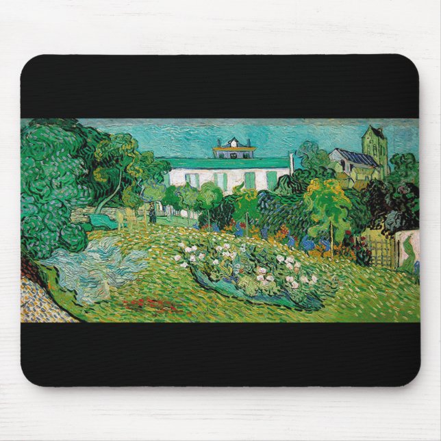 Vincent Van Gogh, Daubigny's Garden Mouse Pad (Front)