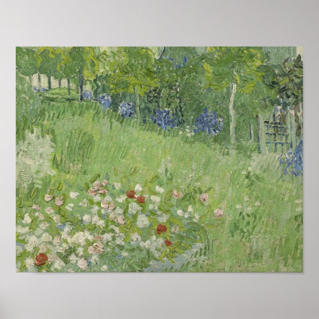 Vincent van Gogh - Daubigny's Garden Poster (Front)