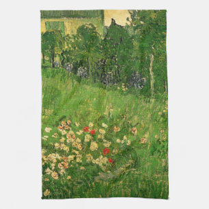 Vincent van Gogh - Daubigny's Garden Tea Towel